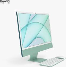 Apple iMac Retina 4.5K Display M1 Chip With 8 Core CPU Mac OS ( Green,8GB-512GB )