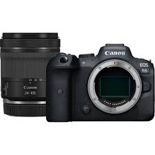 Canon EOS R6 Mirrorless Camera STM Lens ( Black,24-105mm ) 