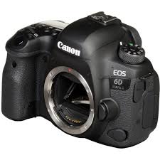 Canon EOS 6D Mark II DSLR, Body Only ( Black )