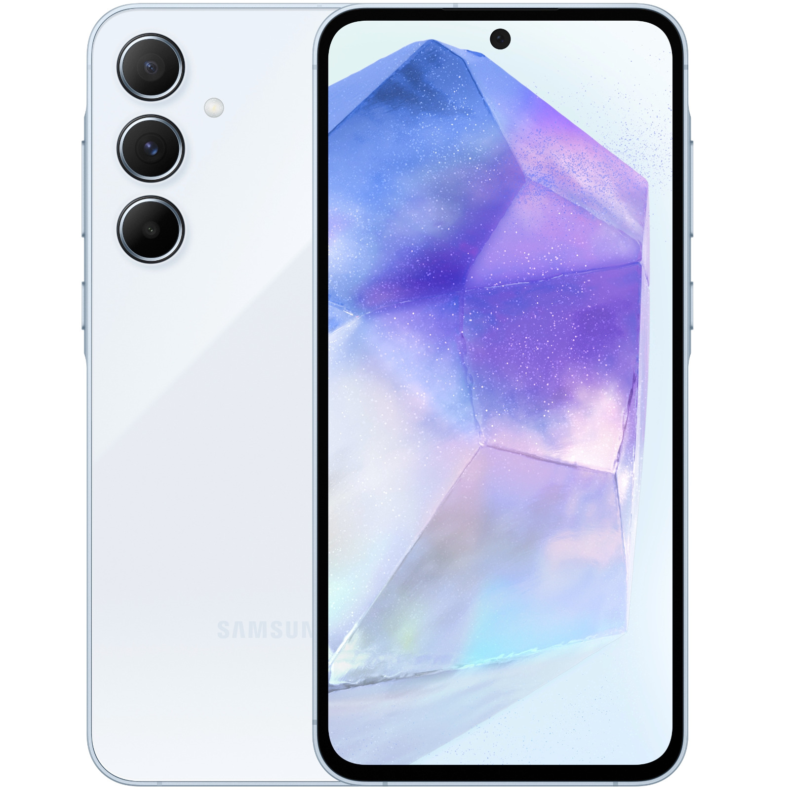 Samsung Galaxy A55 5G ( Awesome Iceblue,8GB-128GB )
