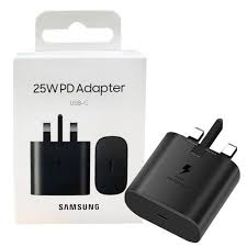 Samsung 25W PD Adapter, USB-C Charger, Power Delivery 3.0 PPS, Without Cable