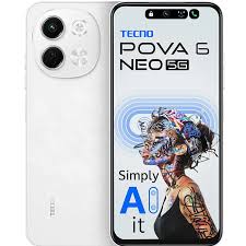 Tecno Pova 6 Neo 5G ( Aurora Cloud,6GB-128GB )