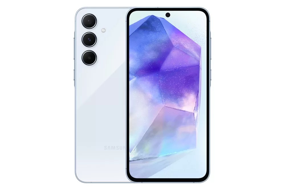 Samsung Galaxy A55 5G ( Awesome Iceblue, 8GB-256GB )