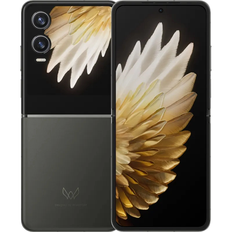 Tecno Phantom V Flip 2 ( Moondust Grey,8GB-256GB )