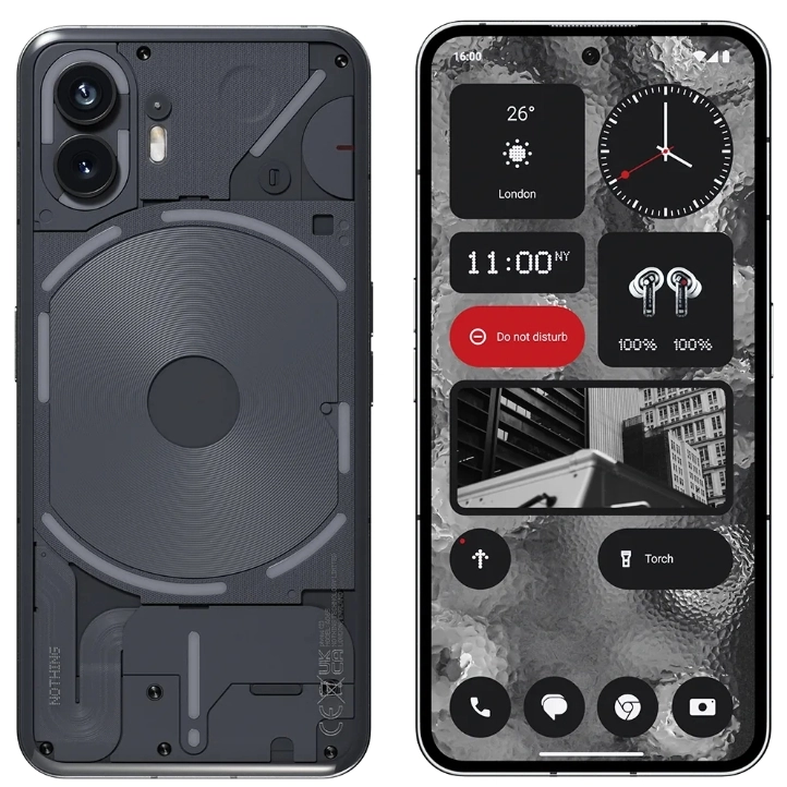 Nothing Phone 2 ( Dark Gray,12GB-256GB )