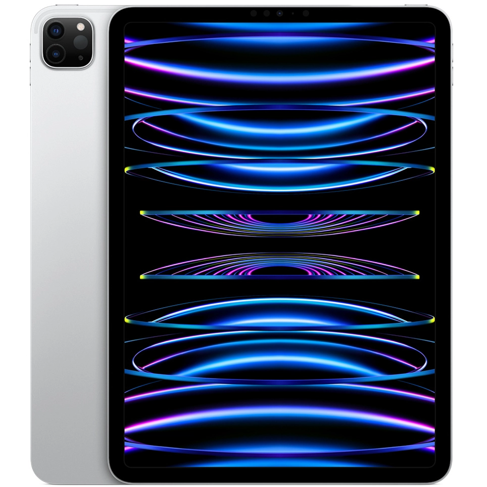 Apple iPad Pro 11 2022, 4th Generation Wi-Fi + Cellular ( Silver,8GB-256GB ) 