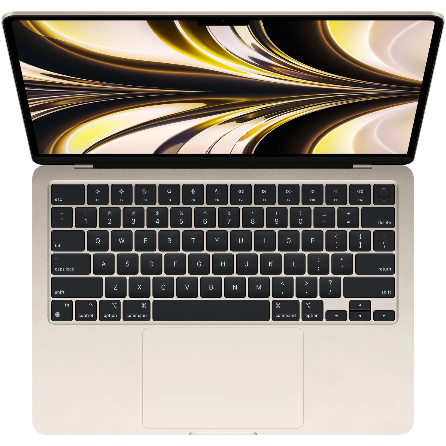 Apple MacBook Air M2 2022, 13", 8-Core CPU, 8-Core GPU ( Starlight,8GB-512GB )