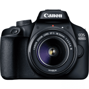 Canon EOS 4000D DSLR III Lens ( Black,18-55mm )