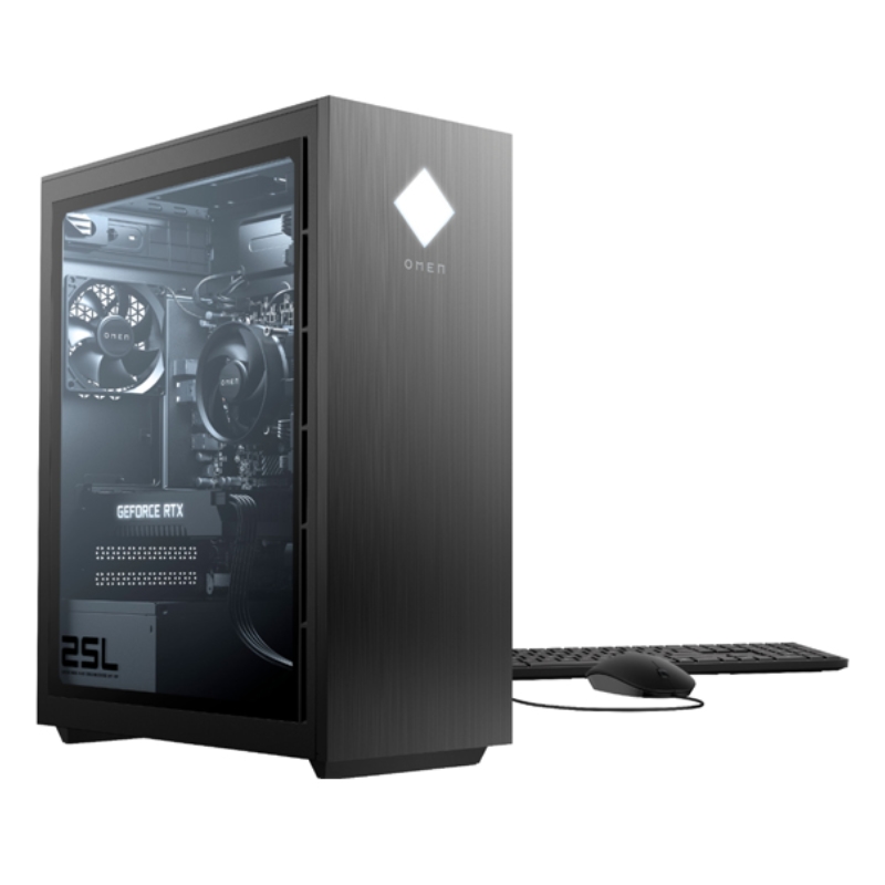 HP OMEN 25L Core i5 | 12400F | Turbo 4.4 Ghz ( Black )