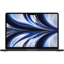 Apple MacBook Air M2 2022, 13", 8-Core CPU, 8-Core GPU ( Midnignt,8GB-256GB )