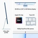 Apple iMac Retina 4.5K Display M1 Chip With 8 Core GPU Mac OS, MGPK3HN/A ( Blue-8GB-256GB ) 3