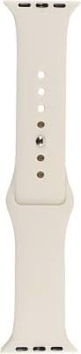 BlueBuilt Silicone Watch Strap Starlight for Apple Watch 40-41-42mm ( White ) 1