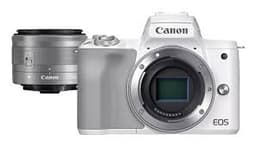 Canon EOS M50 Mark II  Mirrorless Camera STM Lens ( White,15-45mm ) 