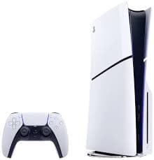 Sony PS5 slim Playstation ( Black & White,1TB ) 1