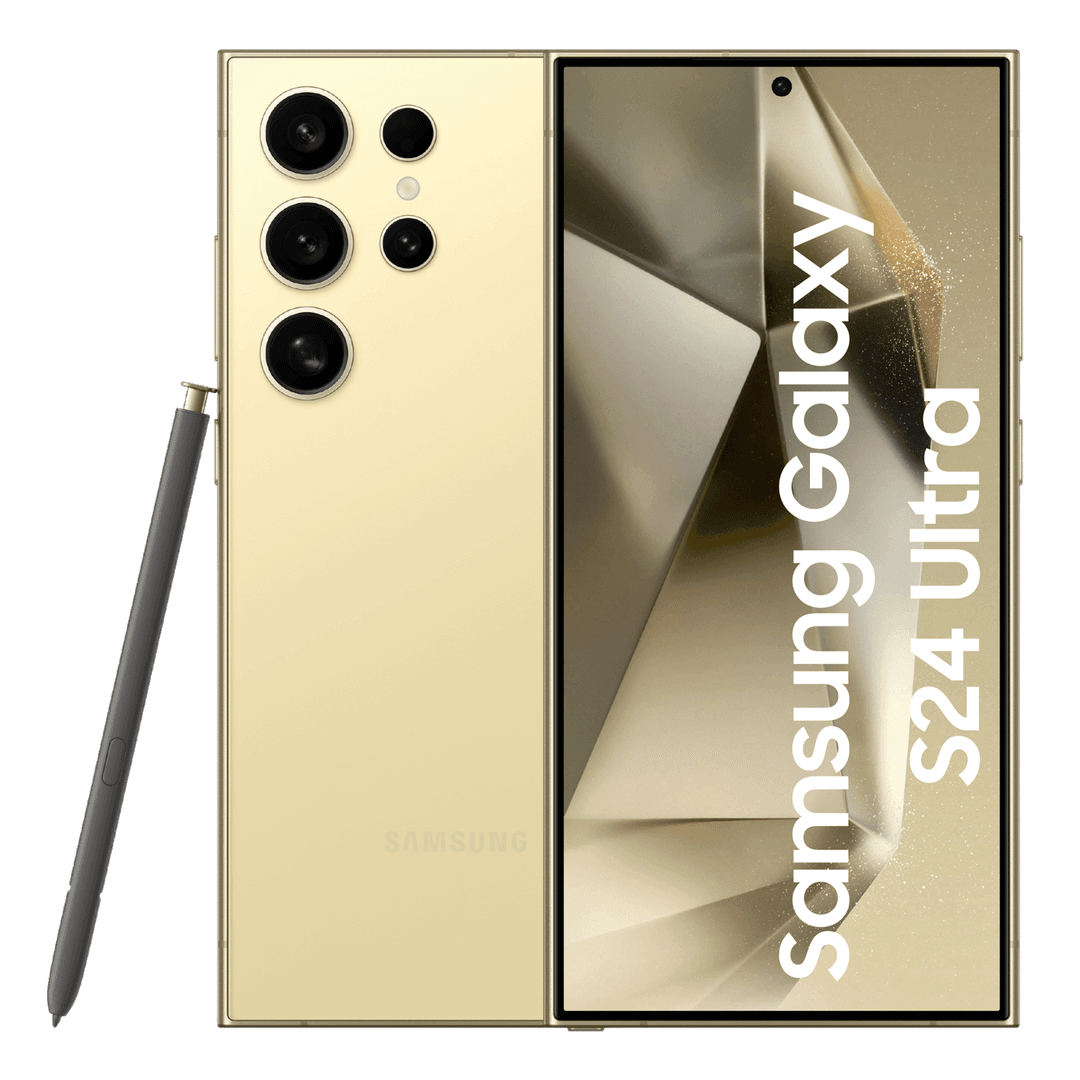 Samsung Galaxy S24 Ultra 5G ( Titanium Yellow,12GB-512GB )