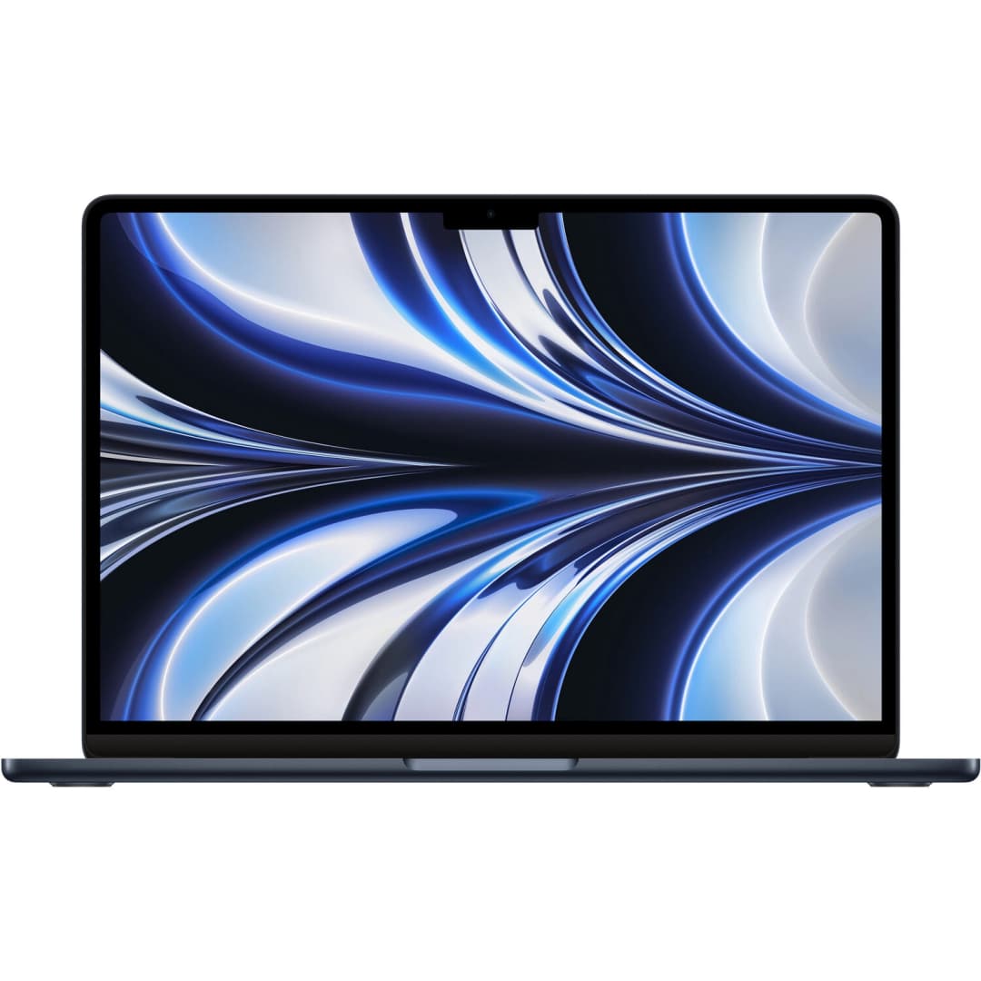 Apple MacBook Air M2 2022, 13", 8-Core CPU, 8-Core GPU ( Midnignt,8GB-256GB )